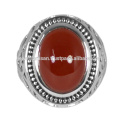 Red Onyx Gemstone 925 Sterling Silver Ring Jewelry